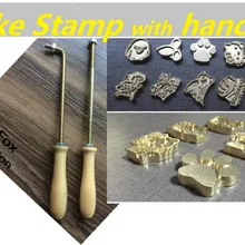 700 для выпечки торта, штамп, фирменная ручка, 8 мм, пресс-штамп для сжигания тортов, конфет для печенья, железная латунная форма, ручка для сжигания, индивидуальный дизайн