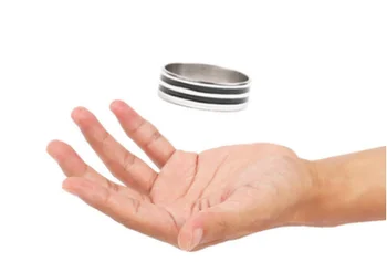 

Floating Ring Magic Tricks Stage Close Up Magia Used For Venom Floating Magia Mentalism Illusion Gimmick Props Ring Magicians