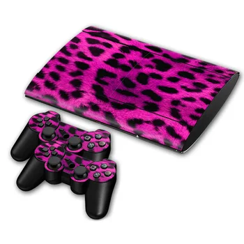 

free drop shipping for skull with blue fire Skin For PS3 Super Slim 4000 Console and 2 Controller Decals #TN-P3Slim4000-0067