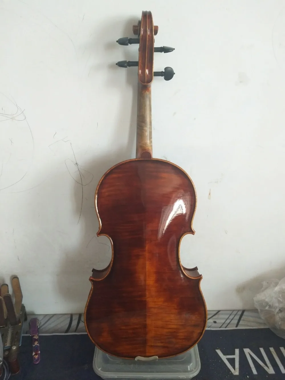 

Master 15.5" Viola nice flamed maple back side 100 years old spruce top