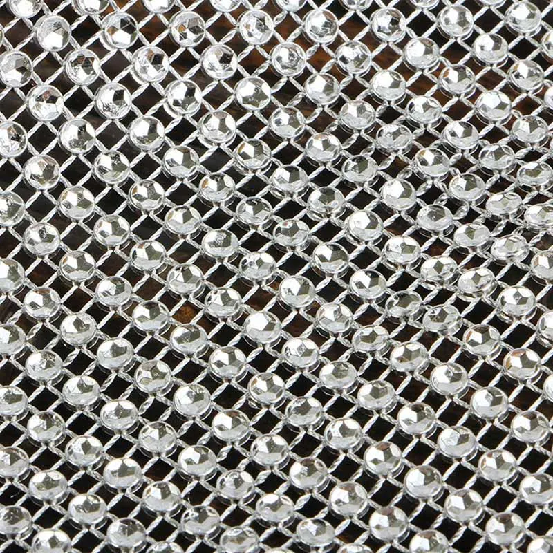 Сетка-рулон с алмазами 11,8 см* 90 см DIY украшения обертывания ленты с кристаллами тюль для вечерние на день рождения свадьбы FAS