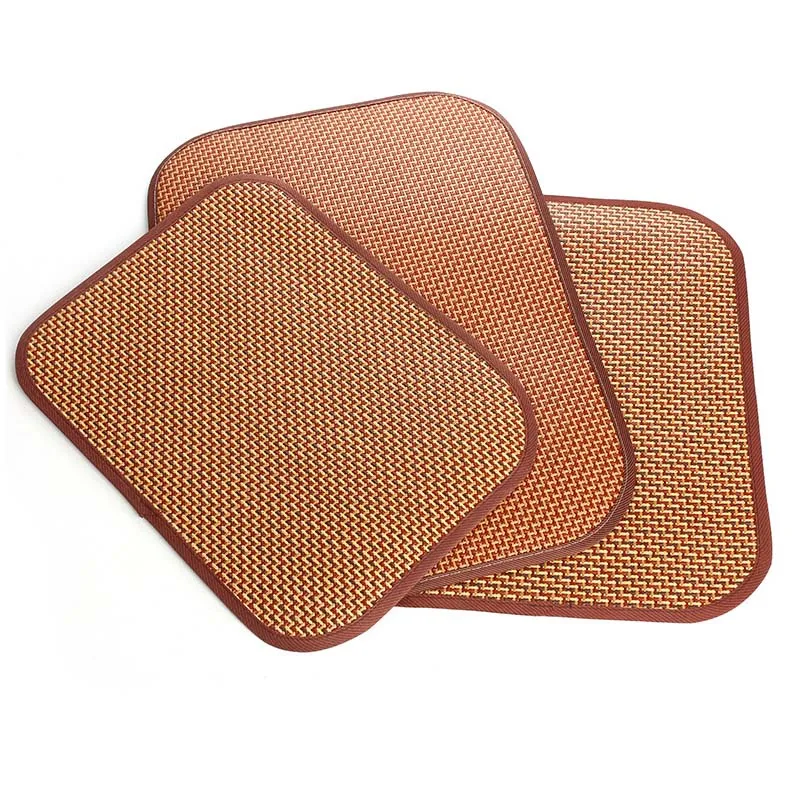 

Soft Cooling Pet Dog Mat Pad for Kennels Crates and Beds Puppy Bamboo Ice Mat for Keeping Dogs Cool in Summer Breathable Brown