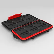 Портативный водонепроницаемый пылезащитный пластиковый SD TF карта сумка для переноски запасной съёмной ящик для фотосъемки путешествия ежедневного использования