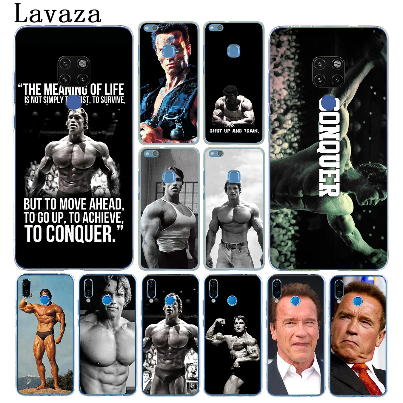 

Lavaza Arnold Schwarzenegger Shut Up Phone Case for Huawei Mate 30 10 20 Pro Lite Nova 5I 4 3i 3 2i 2 Lite Cover