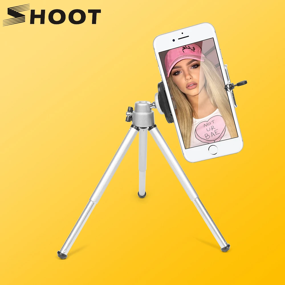 Portable Mini font b Tripod b font Stand For Gopro Xiaoyi 4K SJCAM Digital Camera Camcorder