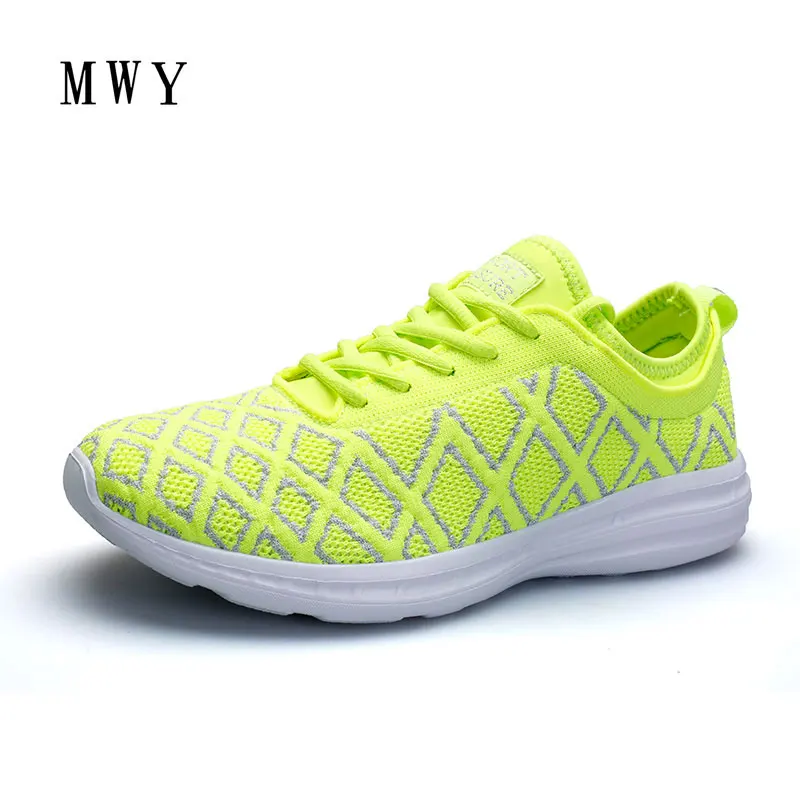 

MWY New Summer Ladies Breathable Mesh Casual Shoes Femme Fashion Comfortable Platform Flat Soft Women'S Shoes Trainers Sneakers