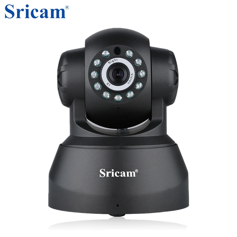 Беспроводная ip камера Sricam SP012 720P Wi Fi Pan/Tilt IPcam P2P радионяня поддержка SD карты веб с