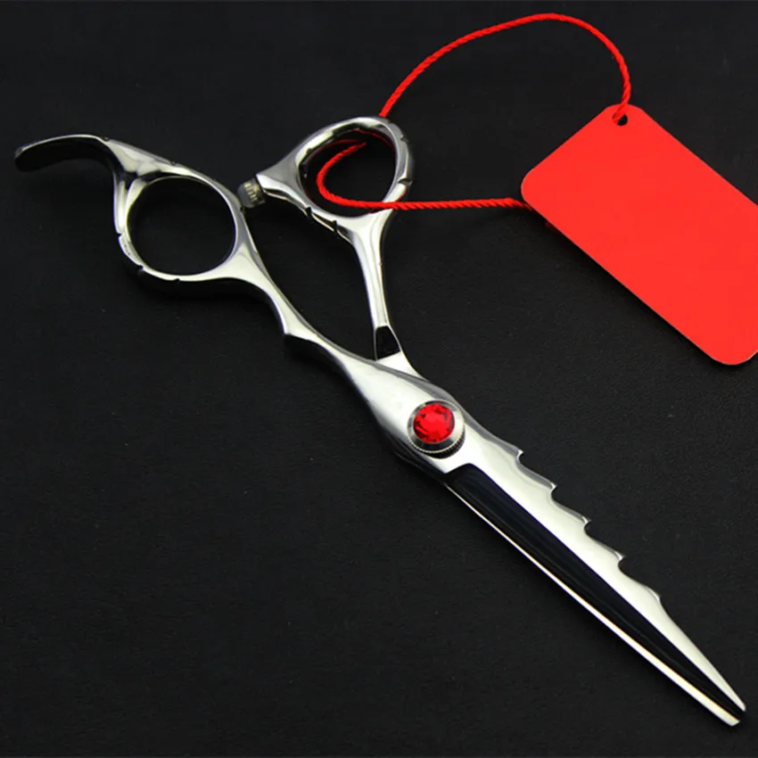 Upscale professional 6 inch Germany 440c hair scissors makeup shears