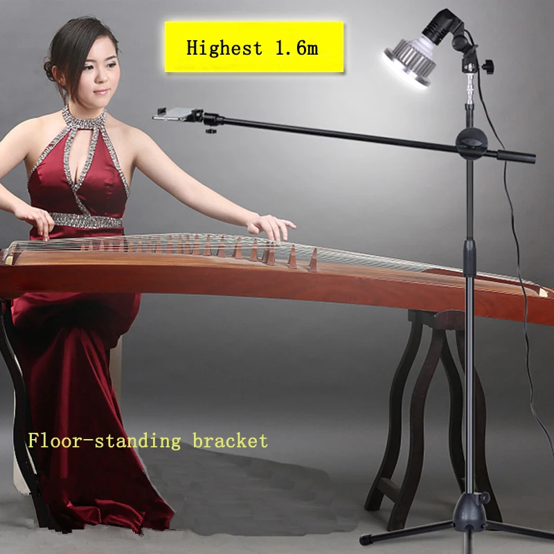 

Photography Phone Video Shooting Adjustable 1.3M Bracket Stand + Boom Arm+Super Bright 35W LED Light Photo Studio Kits For Photo