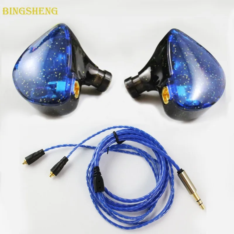 blue blue earphone BINGSHENG UE