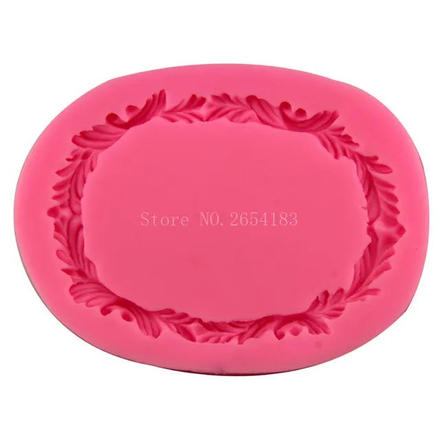 Füves Levél Koszorú -Alak Szilikon Fondant Szappan 3D Torta Penész Cupcake Zselé Cukorka Csokoládé Dekoráció Sütőszerszám Formák Fq3195 - Image 3