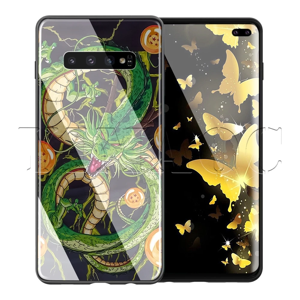TG8 YIMAOC Dragon Ball Son Goku стеклянный чехол для samsung Galaxy S7 S8 S9 S10 Note 8 9 10 Plus A50 A10 A70 A20 - Цвет: TG8