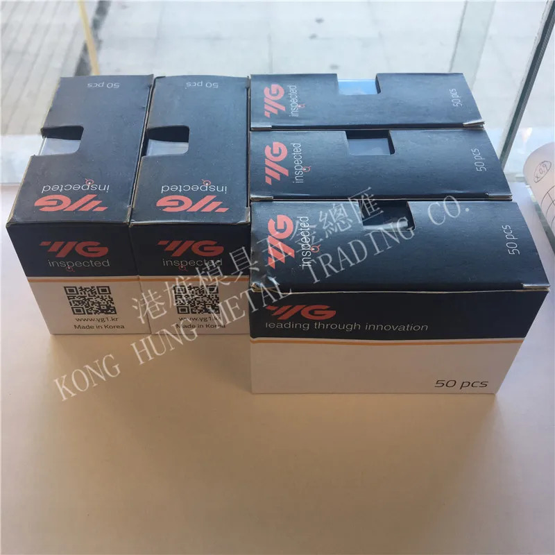 WCMX06T308 YG602 оригинальная Корея YG карбидные вставки сверлильный инструмент