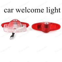 Лучшее качество 2 шт лампы проектора для Renault светодиодный логотип для автомобиля эмблема Лазерная автомобильная светодиодная лампа дверь шаг Призрачная тень свет