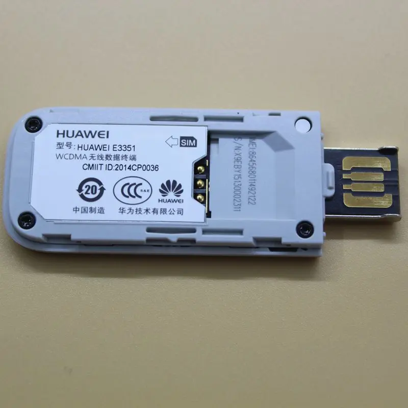 Разблокированный huawei E3351 3g USB модем 42 Мбит/с HSPA+ Мобильный широкополосный 3g модем ключ PK E353 E303 E3531