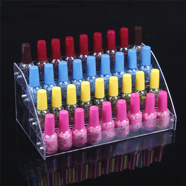 Wholesale-Acrylic-Clear-View-Assembled-Cosmetics-Nail-Polish-Lipstick-Storage-Orgonizer-Display-Stand-Holder-4-Layers (1)