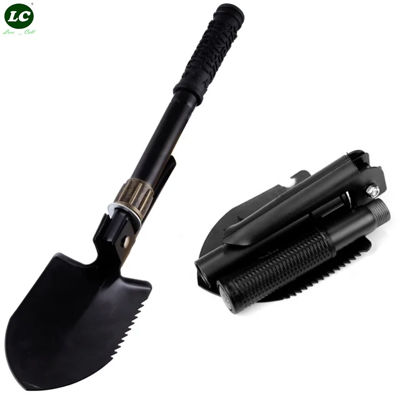 Multifunction Portable Folding Camping Shovel Survival Spade Outdoor
