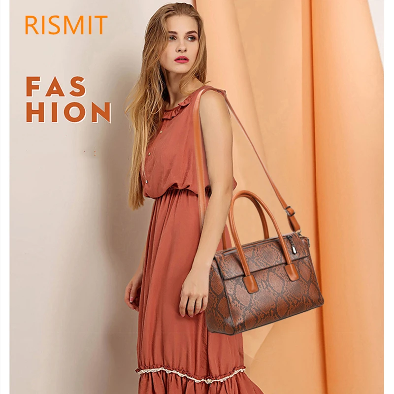 Bolsas Feminina Limited Rismit новая сумка для женщин, сумка на плечо, змеиный живот, сумка для женщин и сумка-мессенджер для Tiankuo