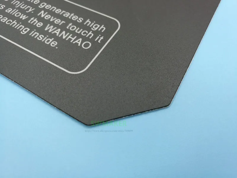 Запасные части для 3D принтера Wanhao i3 Печатающая платформа черного цвета