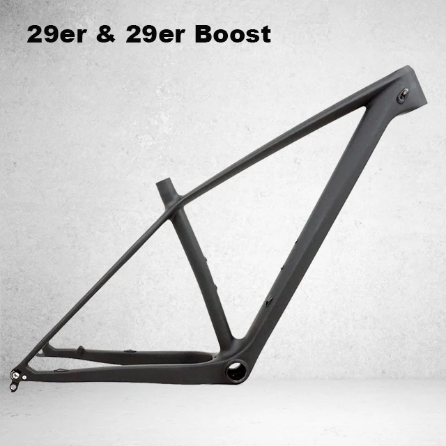 

Hot sales 29er & 29er Boost Mountain bike carbon frame 3 years warranty 29er boost hardtail 2.35 tire FM030