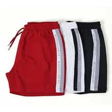 GYMOHYEAH, новинка, мужские шорты, укороченные, для тренажерного зала, для фитнеса, бодибилдинга, повседневные, для бега, для тренировок, Брендовые спортивные шорты, мужские спортивные штаны