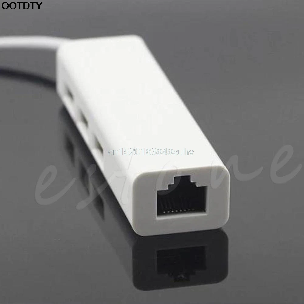 USB-C Тип C USB HUB с RJ45 сетевой адаптер для портативных ПК-Новый горячий