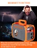 New HUFENG Welders IGBT Portable Welding Inverter MMA ARC ZX7-200 Welding Machine With Electrode Holder And Earth Clamp With LED 1