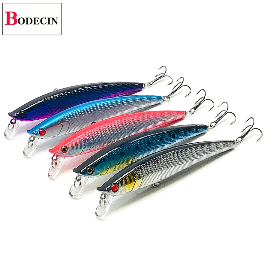 

All For Fishing Bait/Tackle/Lures Sea Floating Minnow Jerkbait Fish/Bass /Trout/Hard/Surface/Topwater Lures Artificial Baits Set