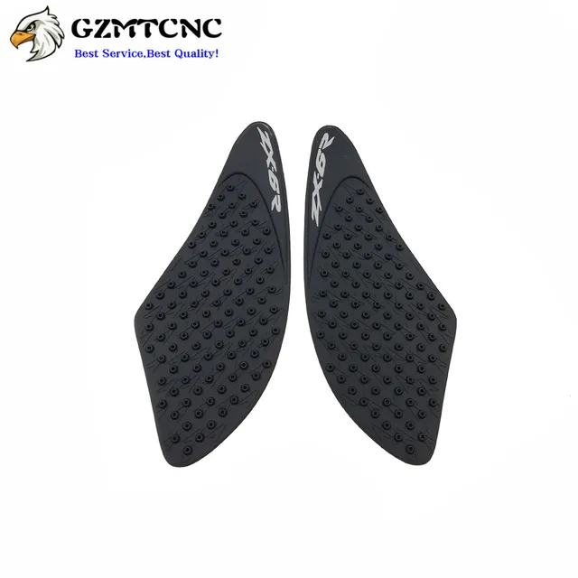 最新入荷 ZX6R Grip Knee Gas Sticker Cover Pad Tank Oil Fuel 07-08 キーホルダー・アクリルキーホルダー