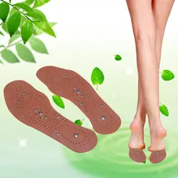 Чистка ног уход за здоровьем ног Магнитная терапия массаж стелька обуви загрузки Thenar Pad