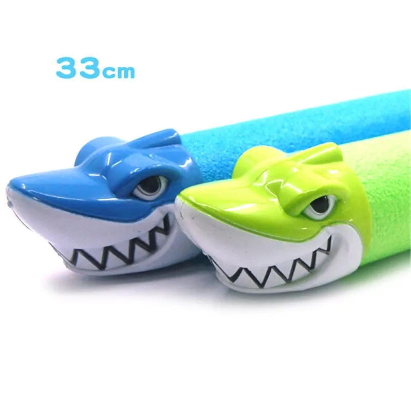Для детей акула/Крокодил Игрушки Для сквирта летние Водяные Пистолеты Пистолет Бластер уличные игры бассейн детские игрушки