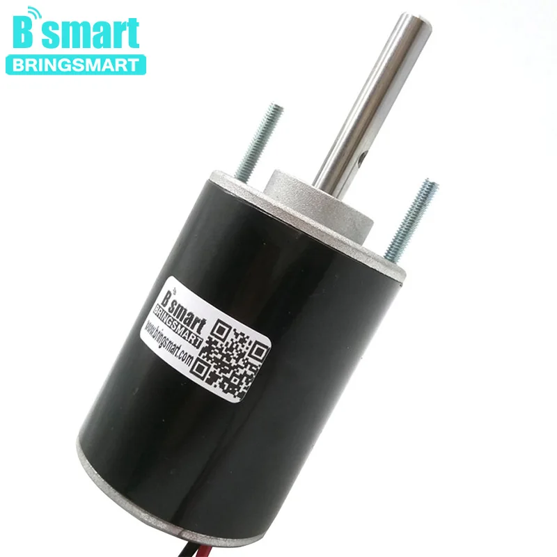 Bringsmart 3420 двигатель постоянного тока 12V Скорость регулирующий двигатель 24V Мини высокого Скорость 3500 7000 об/мин машины для производства сладкой ваты 30W небольшой генератор