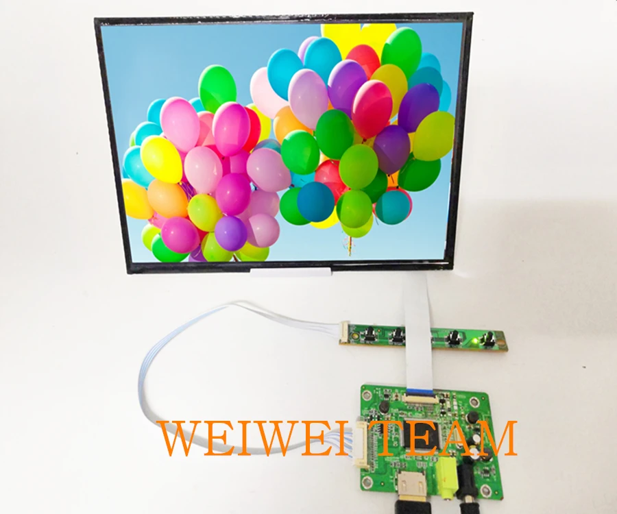 

10.1 inch LCD Display 1920*1200 Monitor Screen Kit with HDMI Drive Board for Raspberry Pi 3, PC Windows 7/8/10