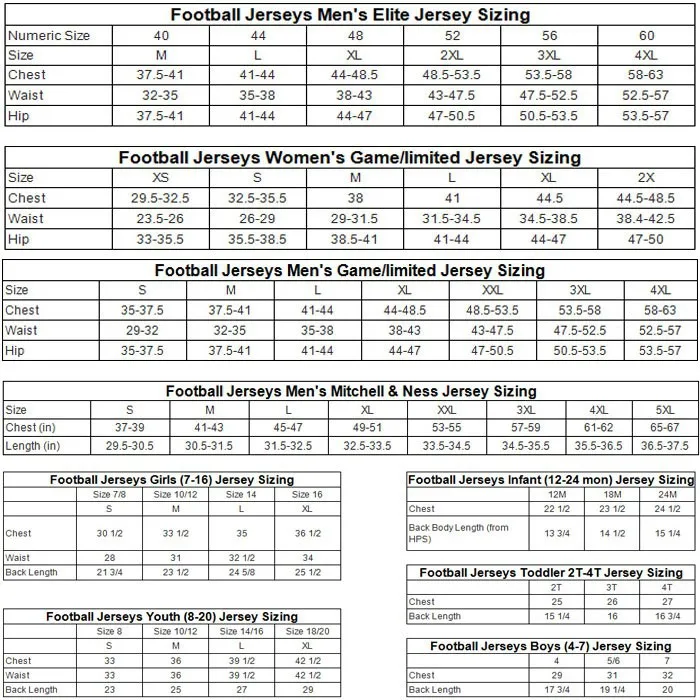 Football-Jerseys-Size