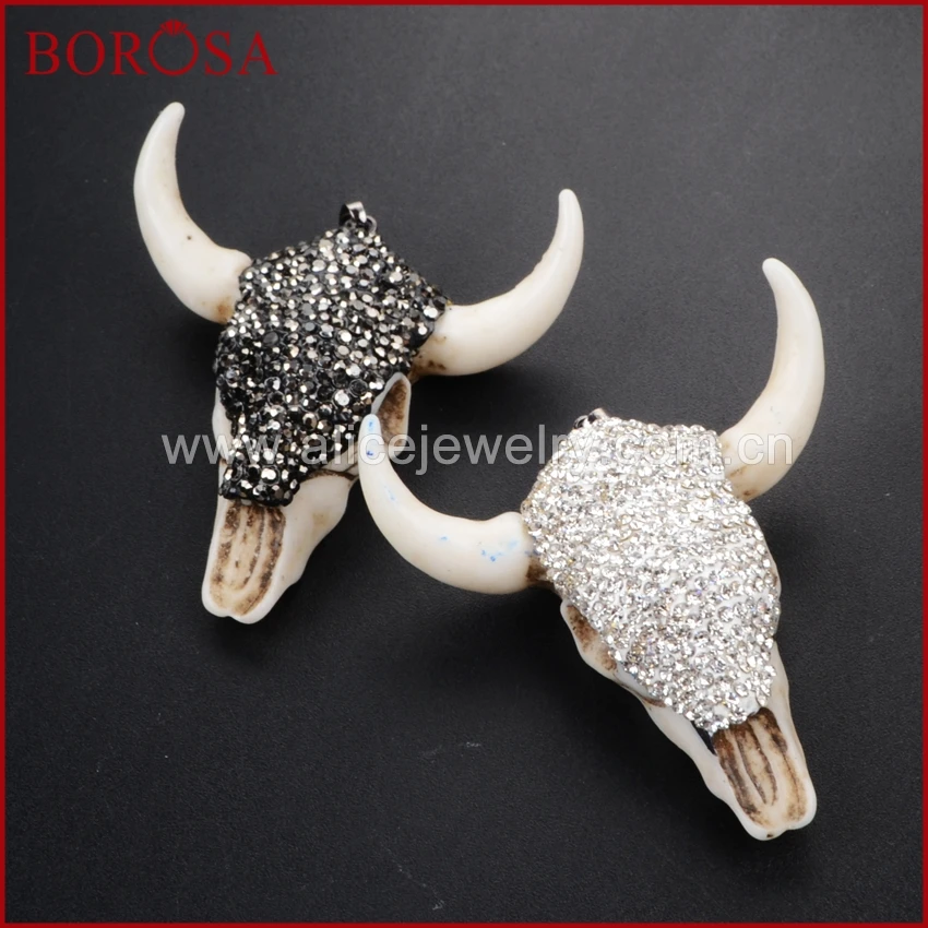 BOROSA Longhorn рога из смолы крупного рогатого скота бык подвеска в виде буйвола