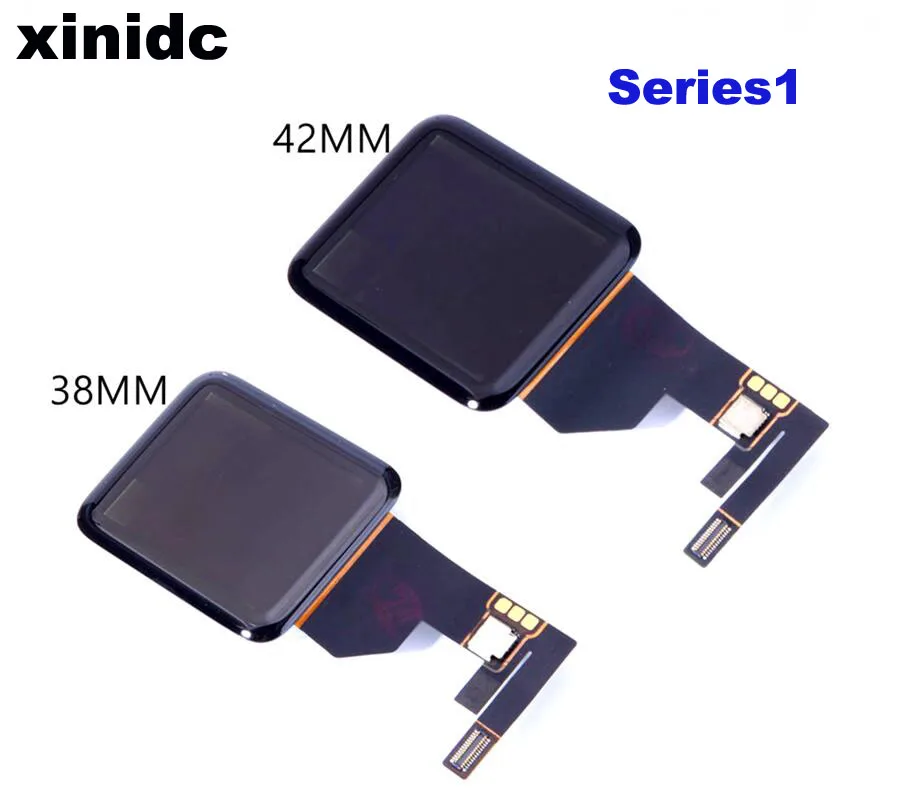 

Xinidc 1Pcs Original New LCD Display For Apple Watch Series 1 Touch Screen Digitizer Series1 S1 38mm/42mm Pantalla Replacements