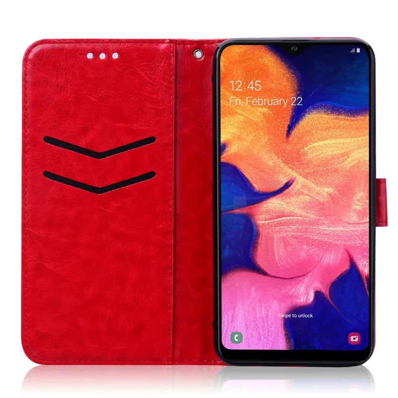silicone cover with s pen Luxury Flip leather case For Samsung A10 Case back phone case For Samsung Galaxy A10 A 10 SM-A105F A105 A105F Cover samsung silicone case