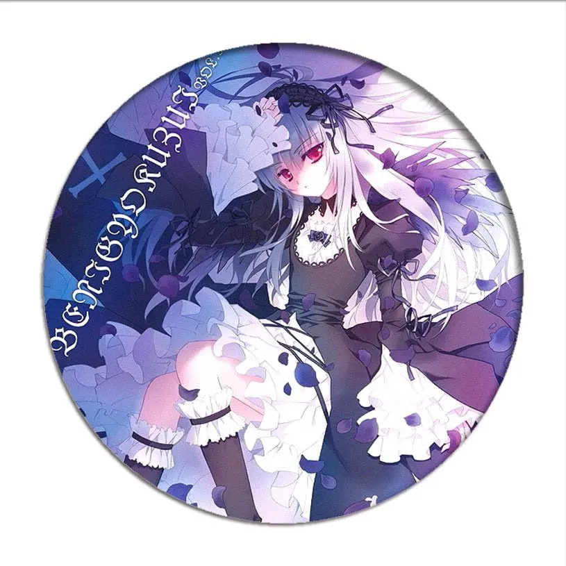 1 шт. Rozen Maiden Suigintou Косплей значки Shin ku брошь заколки Sui sei seki коллекция значков для