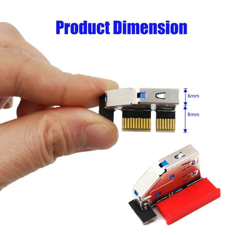 Высокая скорость PCI Express кабель PCI-E 1X до 1X/4X/8X/16X Riser Card Extender