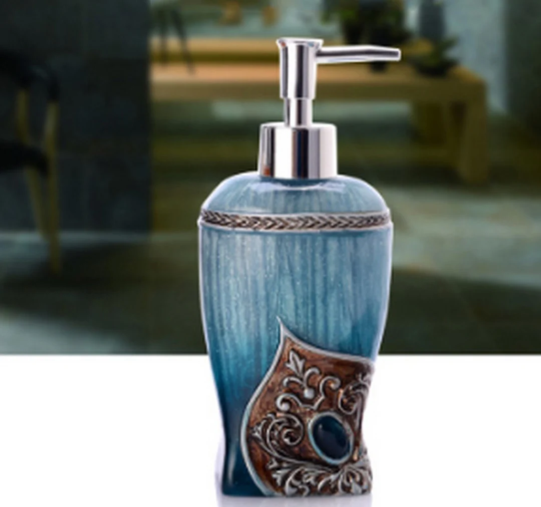 Европейский Креативный диспенсер для жидкого мыла Ванная комната душ насос бутылка-дозатор для лосьона портативный диспенсер для мыла дом путешествия LFB268