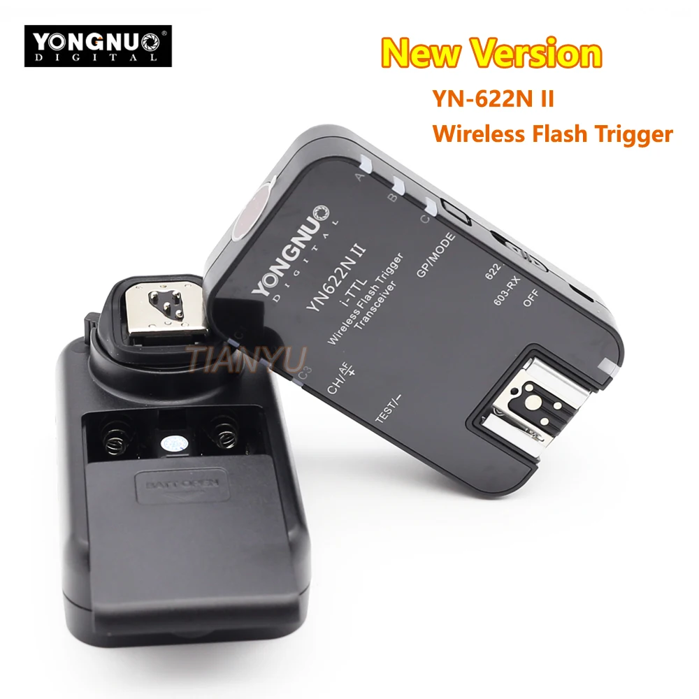 YONGNUO YN622NII беспроводной триггер вспышки YN-622N II ETTL передатчик приемопередатчик для Nikon D800 D700 D600 D610 D750 D5200 новейший