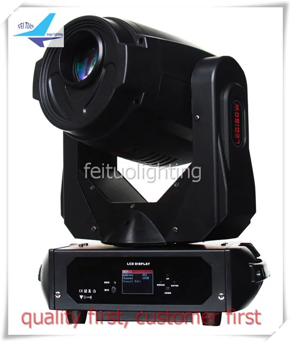 

New 180watt spot led dmx gobos spot moving head led spot light moving head