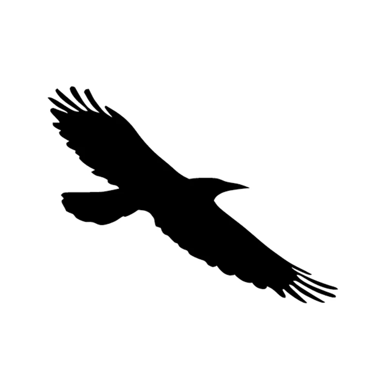 

Crow Raven Birds vinyl sticker Decal for Car SUV Truck Window Bumper Laptop Wall Decals stickers