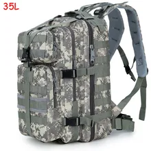 35L Haute Qualité Étanche Hommes Femmes 3 P Militaire Sac À Dos Grande Capacité Trekking Sac À Dos Mochila Escolar XJ470