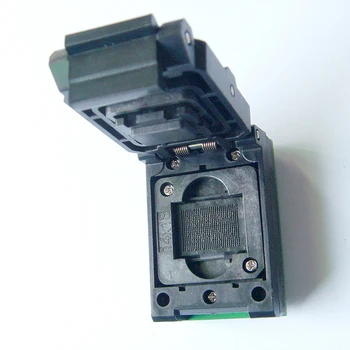 

Flash Programmer Adapter LGA52 TO DIP48 IC Test Socket With Board Burn in Socket Cleamshell Good quality LGA52 Programming Socke