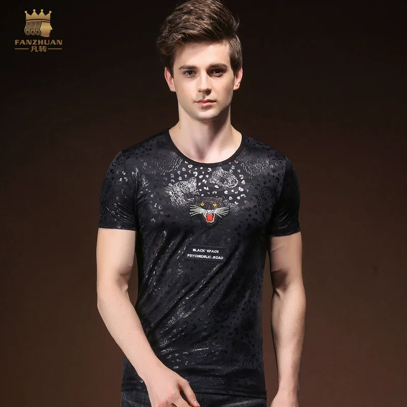

FANZHUAN Brands Clothing 2018 Summer New Men'S T-Shirt Youth Pop Cartoon College Short-Sleeved T-Shirt Men 825093