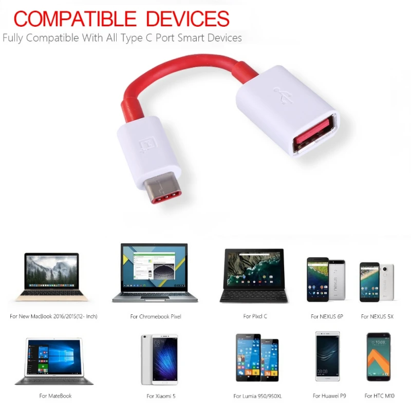 OTG Кабель-адаптер type-C для OnePlus 3 3t 5 Поддержка ручки привода/U диск/мышь/игровая ручка для Xiaomi huawei