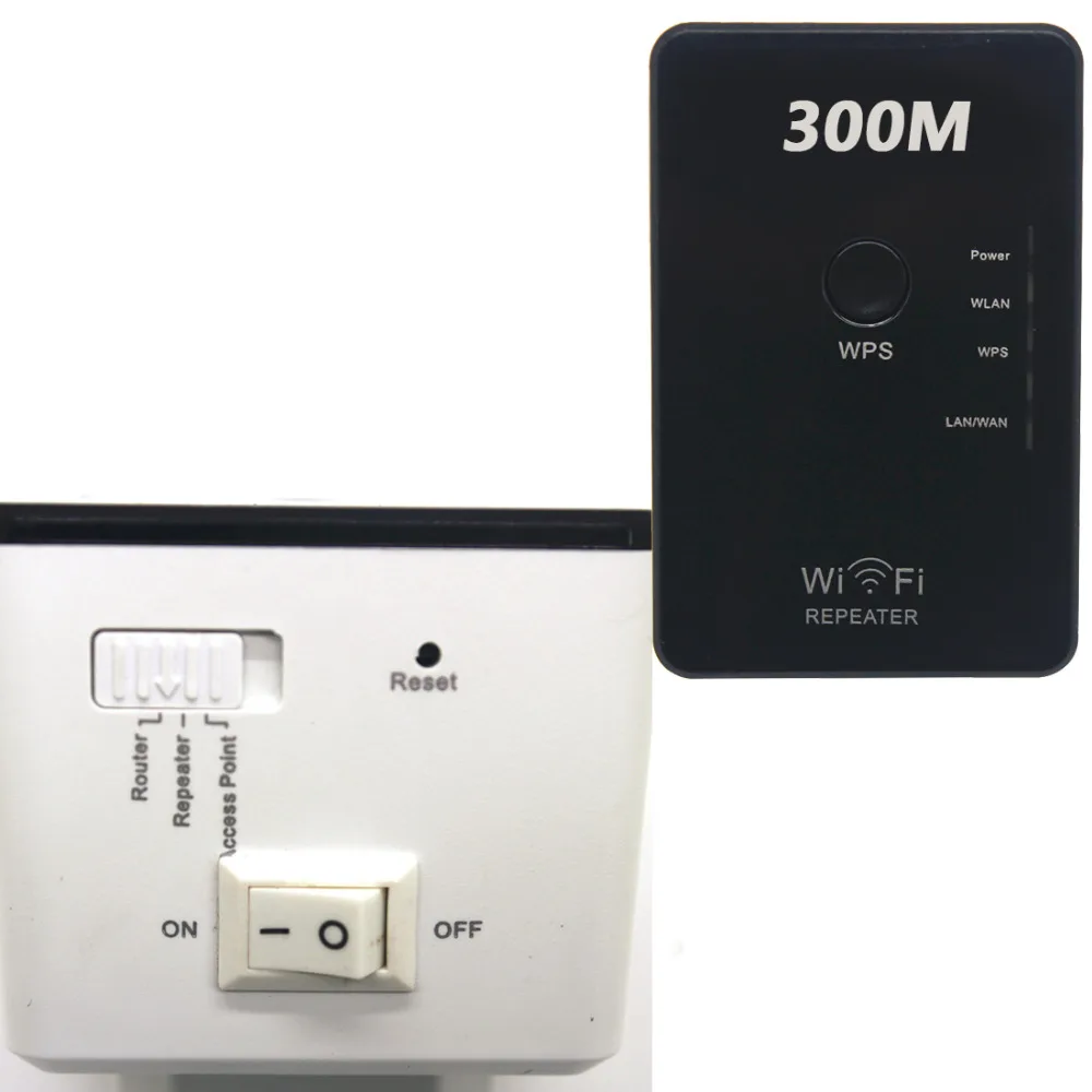 Etmakit 802.11N Wi-Fi ретранслятор Беспроводной-n AP Range Extender 300 Мбит/с Booster Усилитель сигнала WLAN ЕС