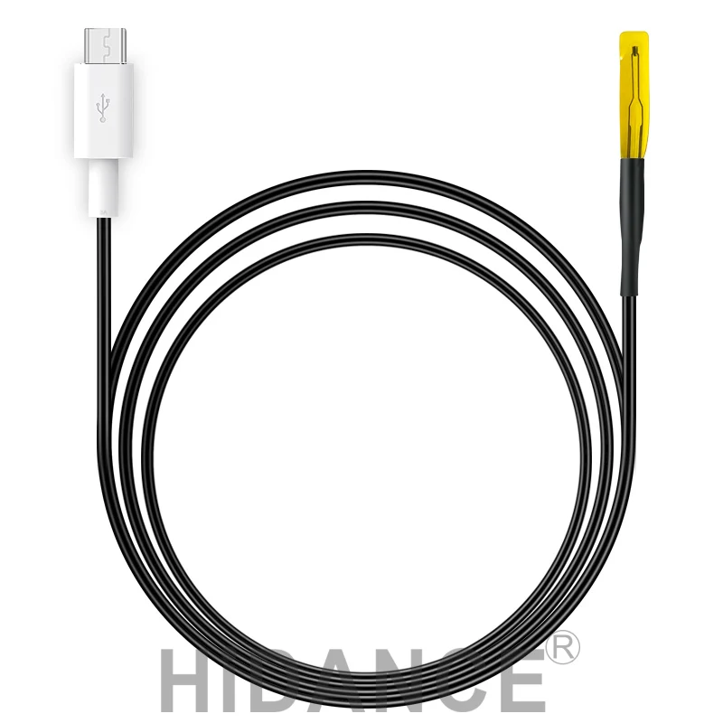 Micro usb разъем ntc внешний датчик температуры датчик термометр для T18 WEB-U2 UD18 Qway-U2p usb Тестер Вольтметр Амперметр