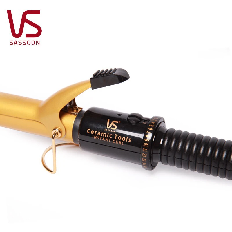 Vs Sassoon 32mm Hair Curler Electric Curling Irons Temperature Control  Curler Professional Hair Curler Irons Hair Styling Tools - Hair Curler -  AliExpress